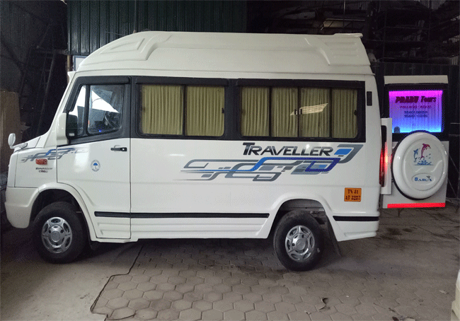 18 Seater Tempo Traveller Rental Hire In Coimbatore