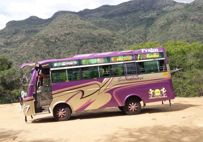  21-seater Luxury Coach Mini AC Rental-Coimbatore