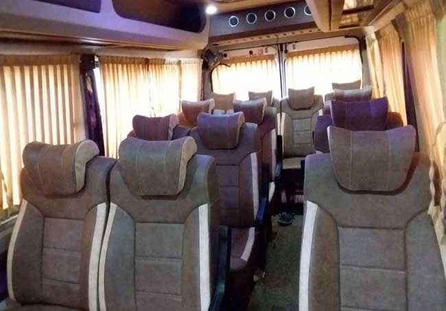 14 Seater-Tempo Traveller for hire in Coimbatore