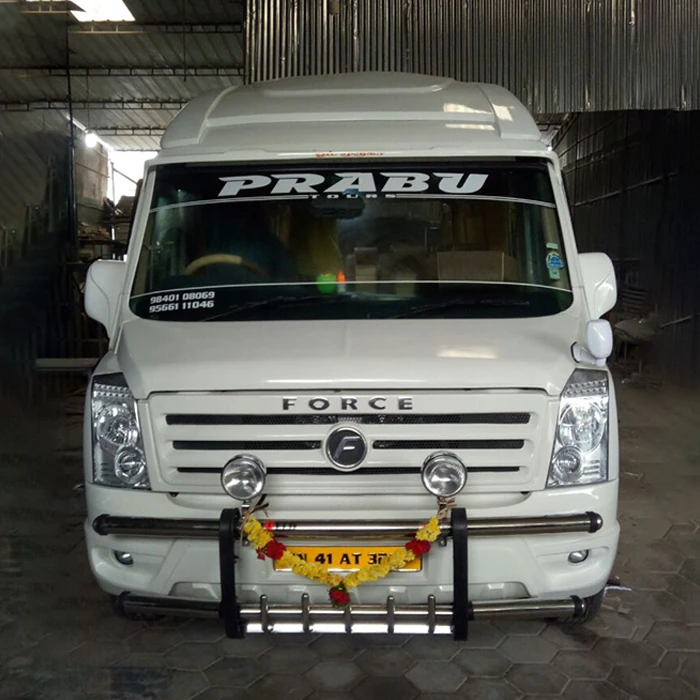 18 seater tempo traveller with driver available for rent in Coimbatore for group travel